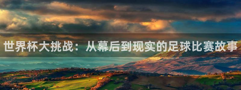 亚洲区世界杯预选赛：世界杯大挑战：从幕后到现实的足球比赛故事